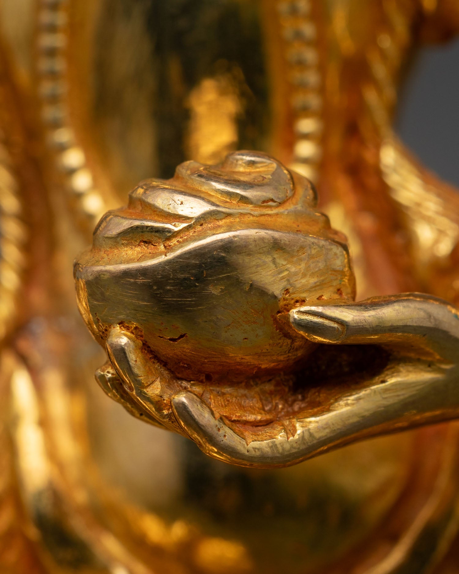 Simha Mukha Statue | Lion-Faced Protector from Nepal