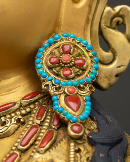 Four-armed Avalokiteshvara Statue | Buddhist Compassion Icon