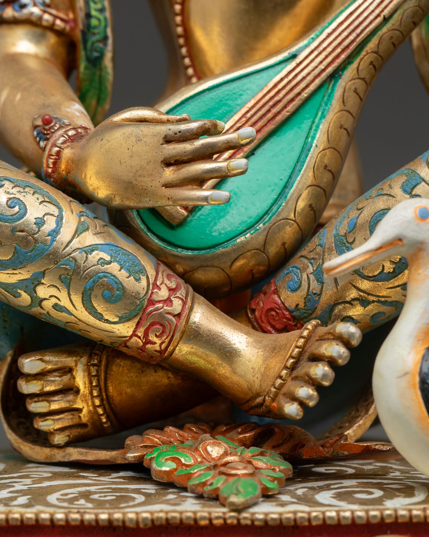Saraswati Statue | Elegant Goddess of Wisdom Sculpture