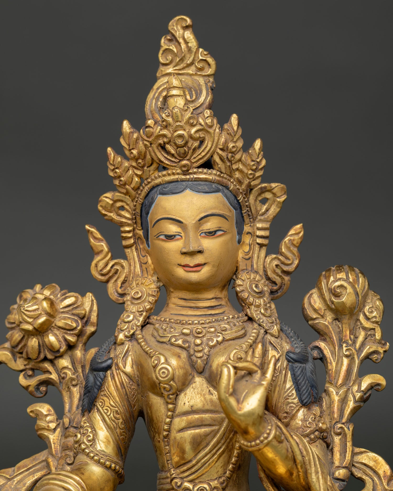 Green Tara Statue