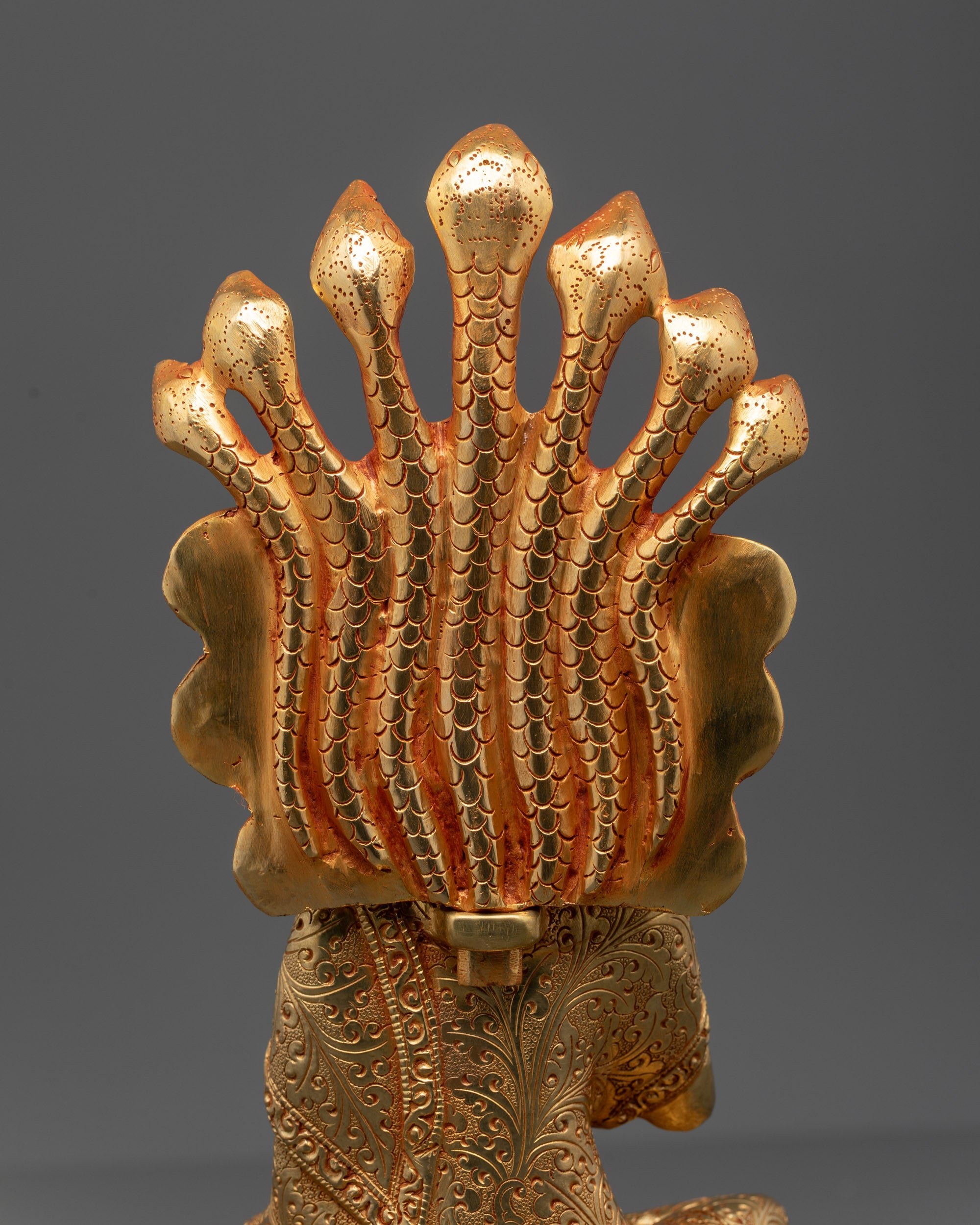 Handcrafted Copper Nagarjuna Statue | Mahasiddha Buddha from Nepal