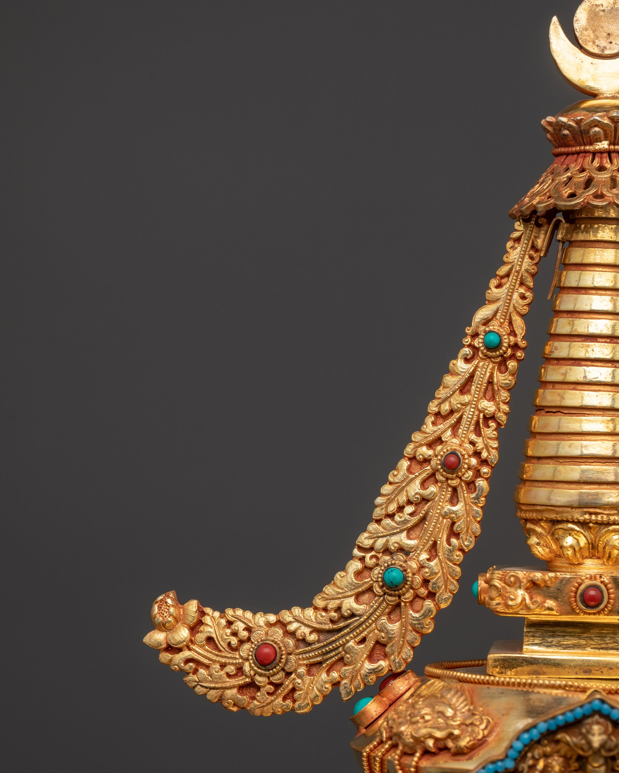 Authentic Himalayan Buddhist Stupa | Enlightenment Relic | Nepalalese Craft
