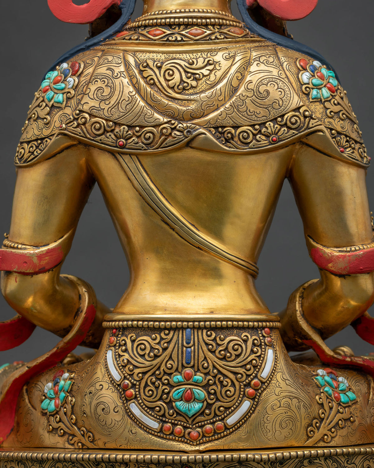 Long-Life Buddha Amitayus Statue | Handicrafted Buddhist Artwork