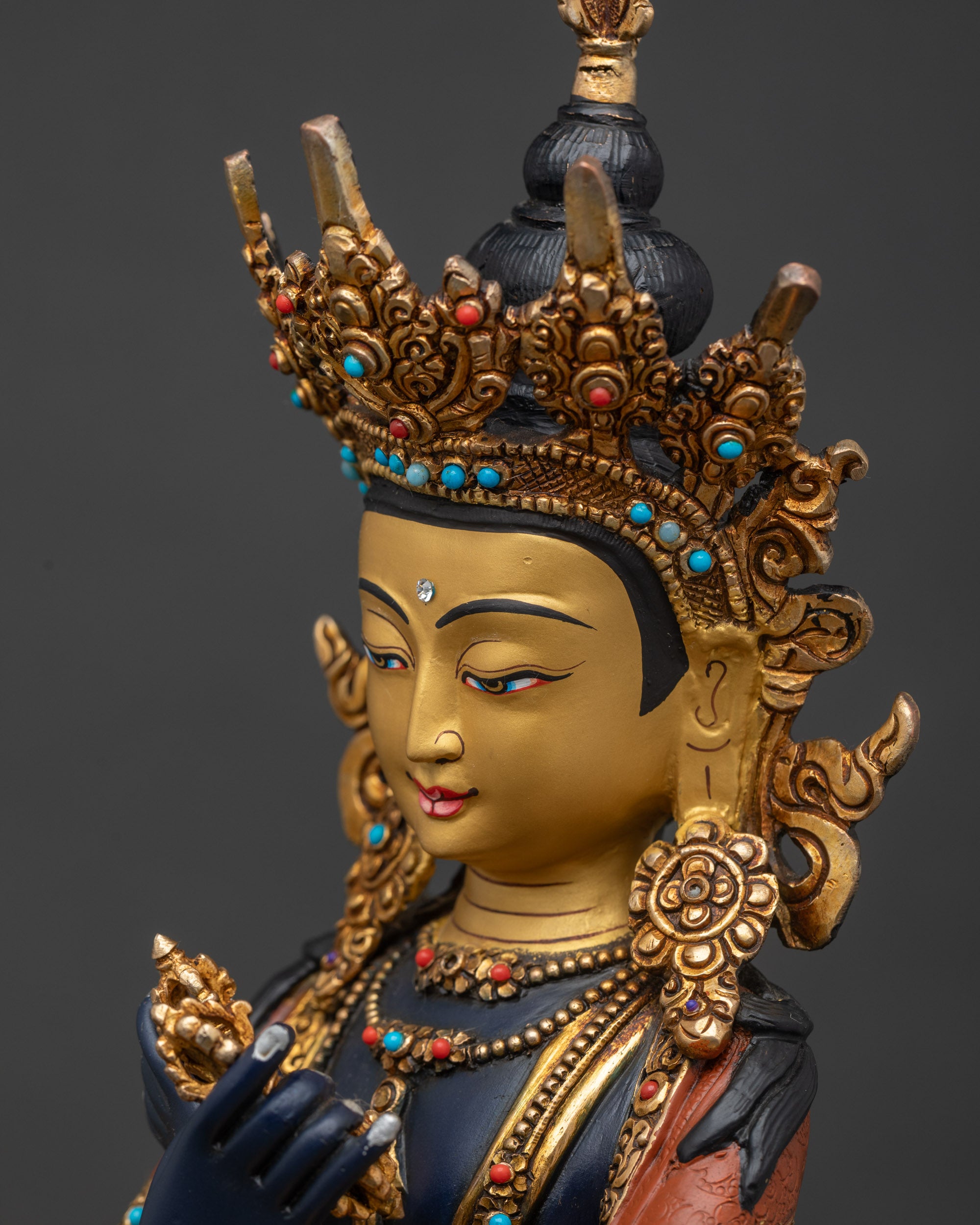 Traditional Vajradhara Sculpture for Spiritual Clarity