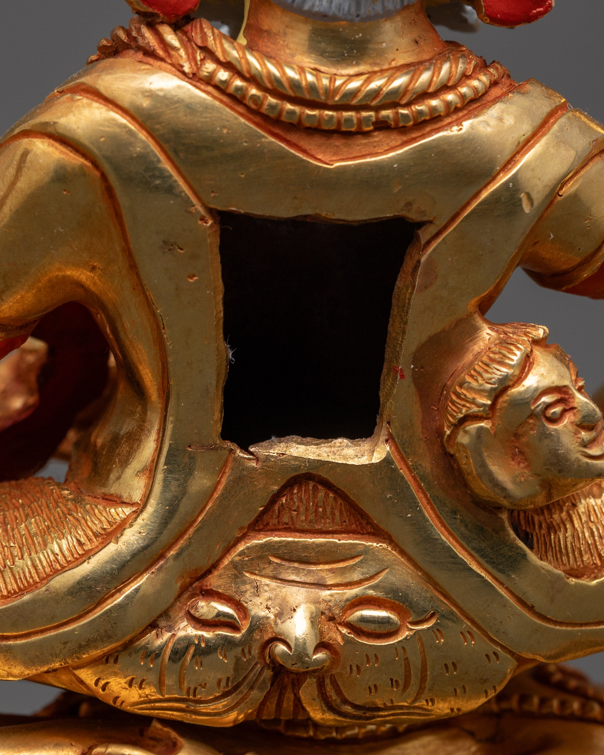 Mahakala Gonpo Bramzehi Statue | Brahmanrupa Vajrayana Protector