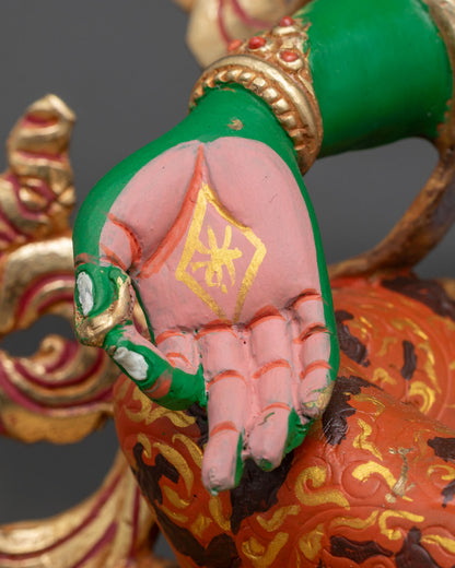 Green Tara Buddhist Statue – Divine Protection & Spiritual Decor