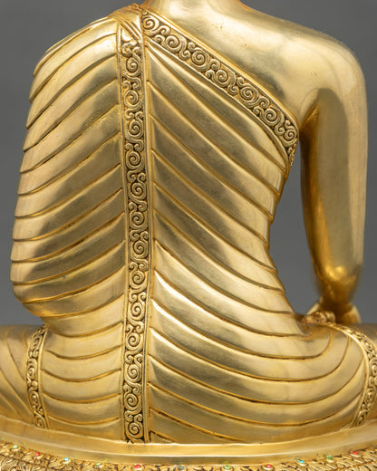 Tibetan Buddha Shakyamuni Statue – The Enlightened Teacher