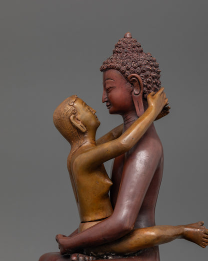 Discover Harmony and Wholeness with Samantabhadra and Consort Statue