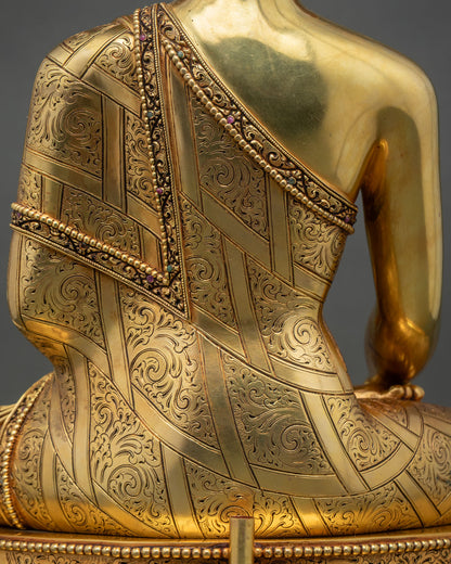 Peaceful Shakyamuni Buddha Statue | Symbol of Enlightenment & Peace