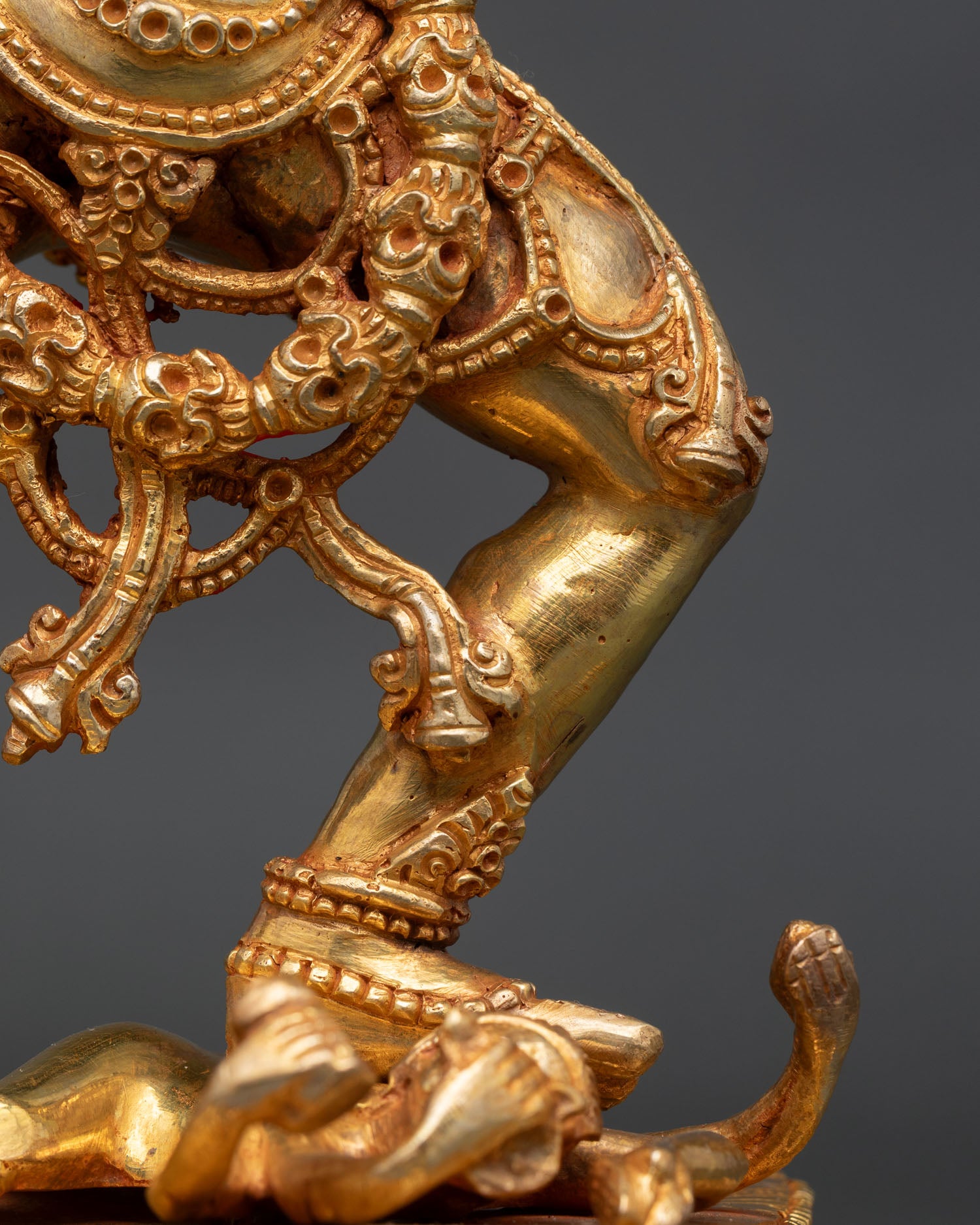 Vajrayogini Copper Statue from Nepal | Handmade Home Decor