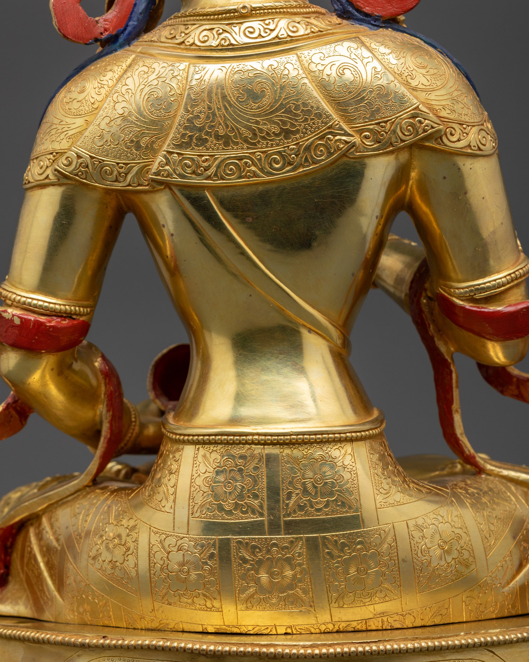 18" Vajrasattva Statue for Meditation | Seated Buddha of Purification