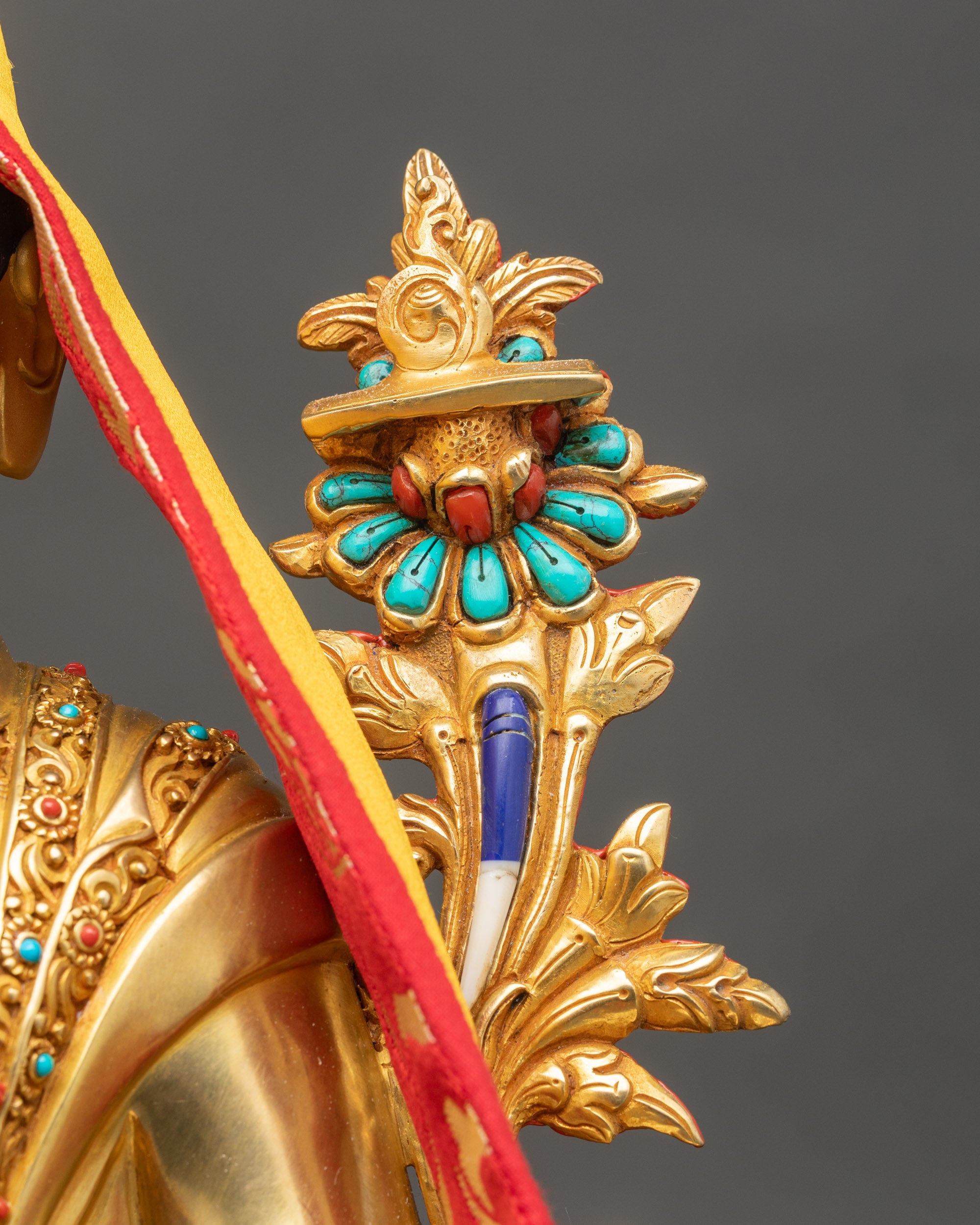 Je Tsongkhapa Statue | Buddhist Copper Sculpture from Nepal