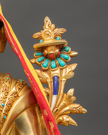 Je Tsongkhapa Statue | Buddhist Copper Sculpture from Nepal