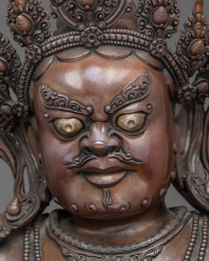 Dzambhala Statue: The Buddhist Deity of Wealth and Prosperity
