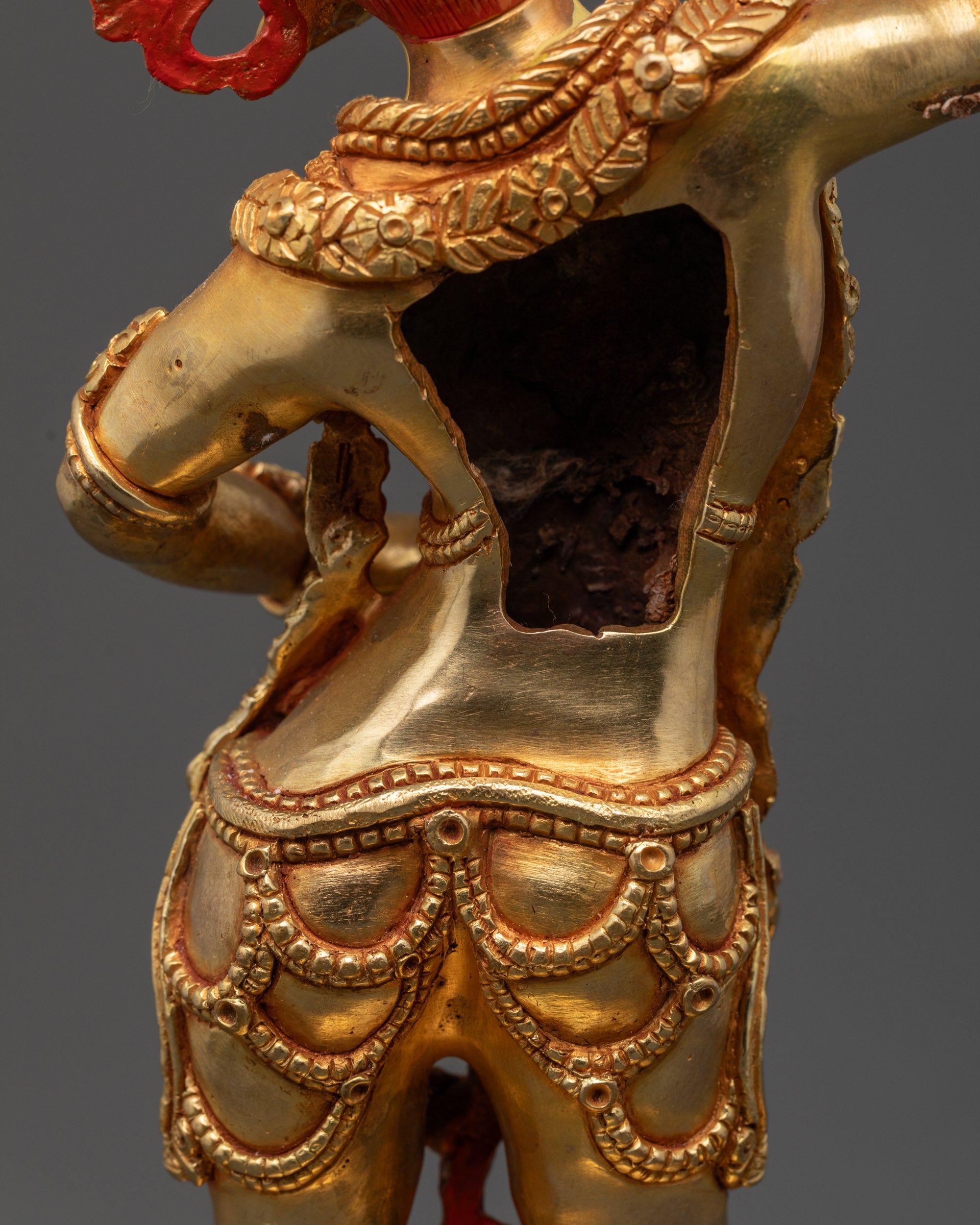 Nepalese Dechen Gyalmo Statue | Traditional Buddhist Protector