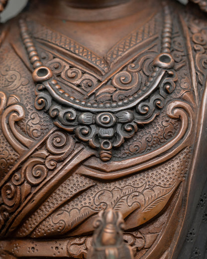 Guru Rinpoche Statue | Lotus Born Guru Spiritual Artwork