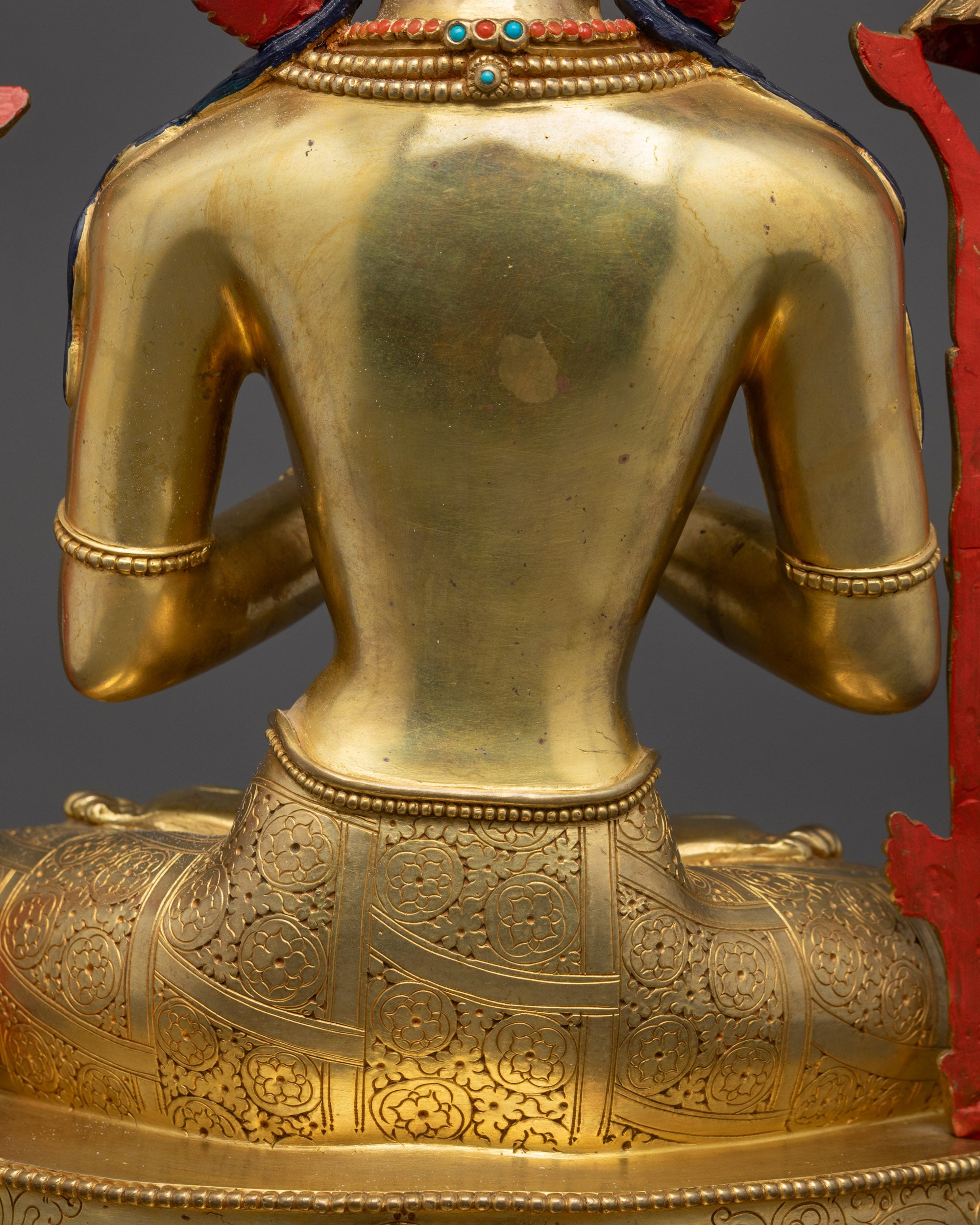 Illuminate Wisdom with Handcrafted Manjushri Statue | Nepalese Artwork