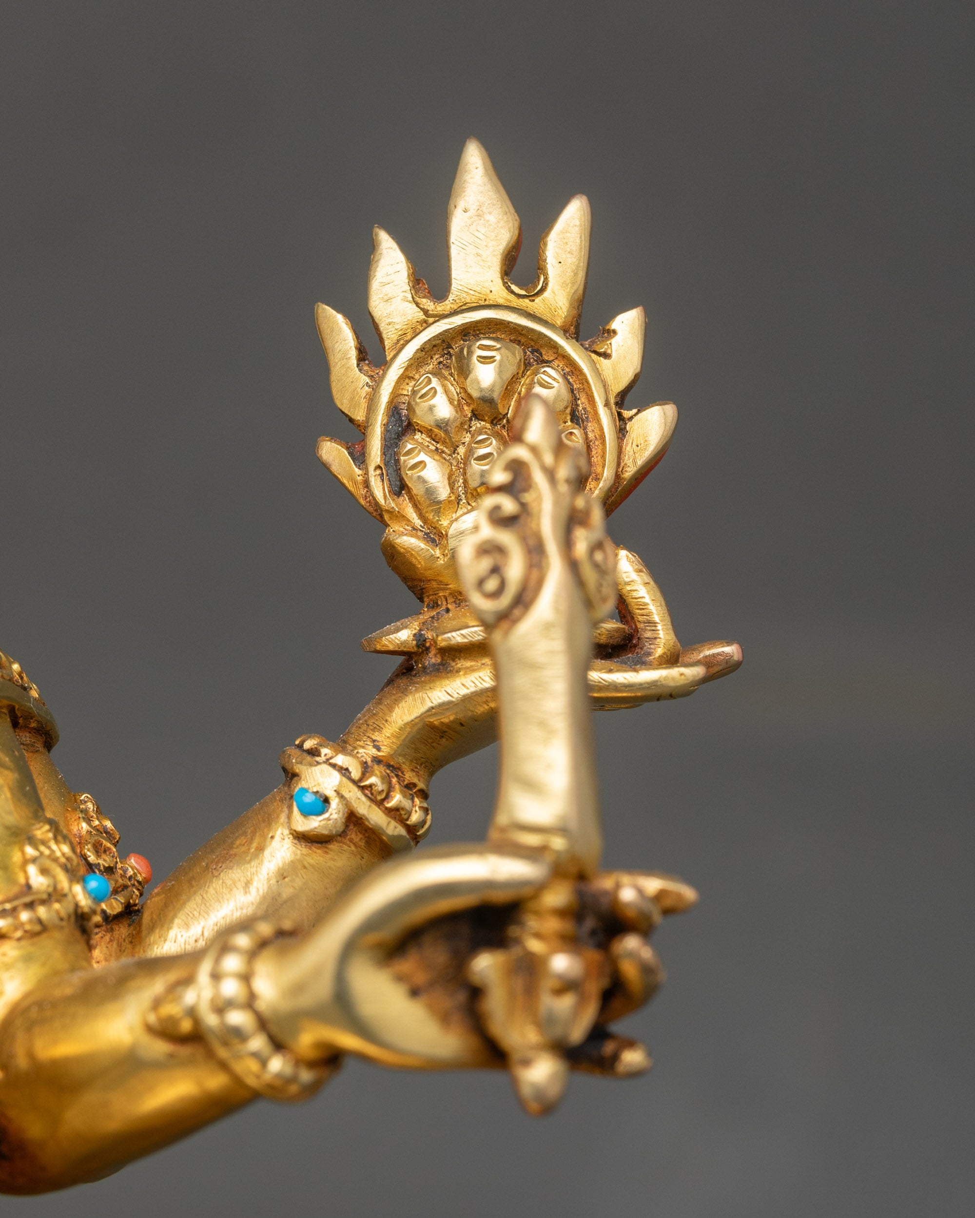 Guhyasamaja and Consort Statue - Vajrayana Tantric Meditation Deity