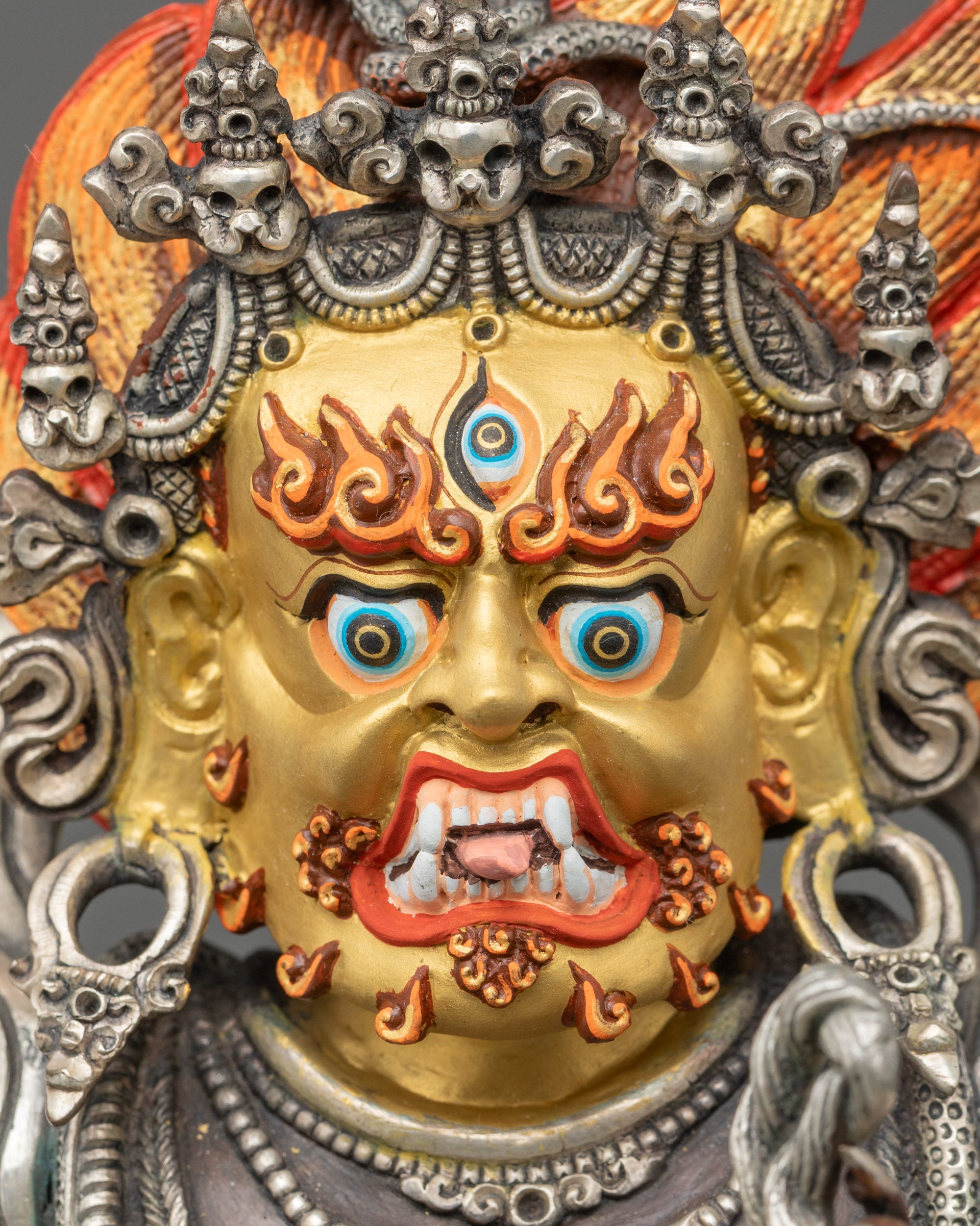 Vajrapani Protector Statue | Handcrafted Nepalese Buddhist Art