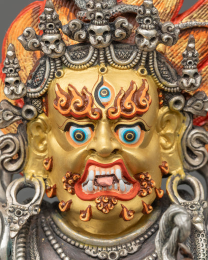 Vajrapani Protector Statue | Handcrafted Nepalese Buddhist Art