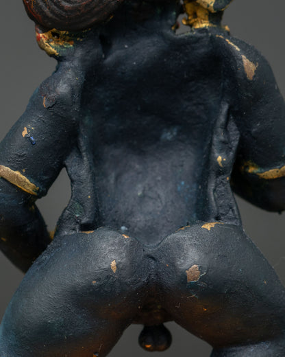 Black Dzambhala Statue