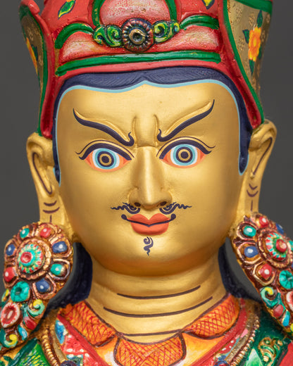 Divine Guru Rinpoche Statue – Nepalese Lotus-Born Master