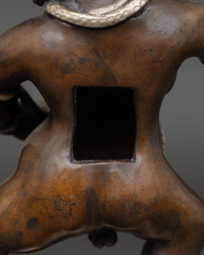 Black Dzambhala Statue