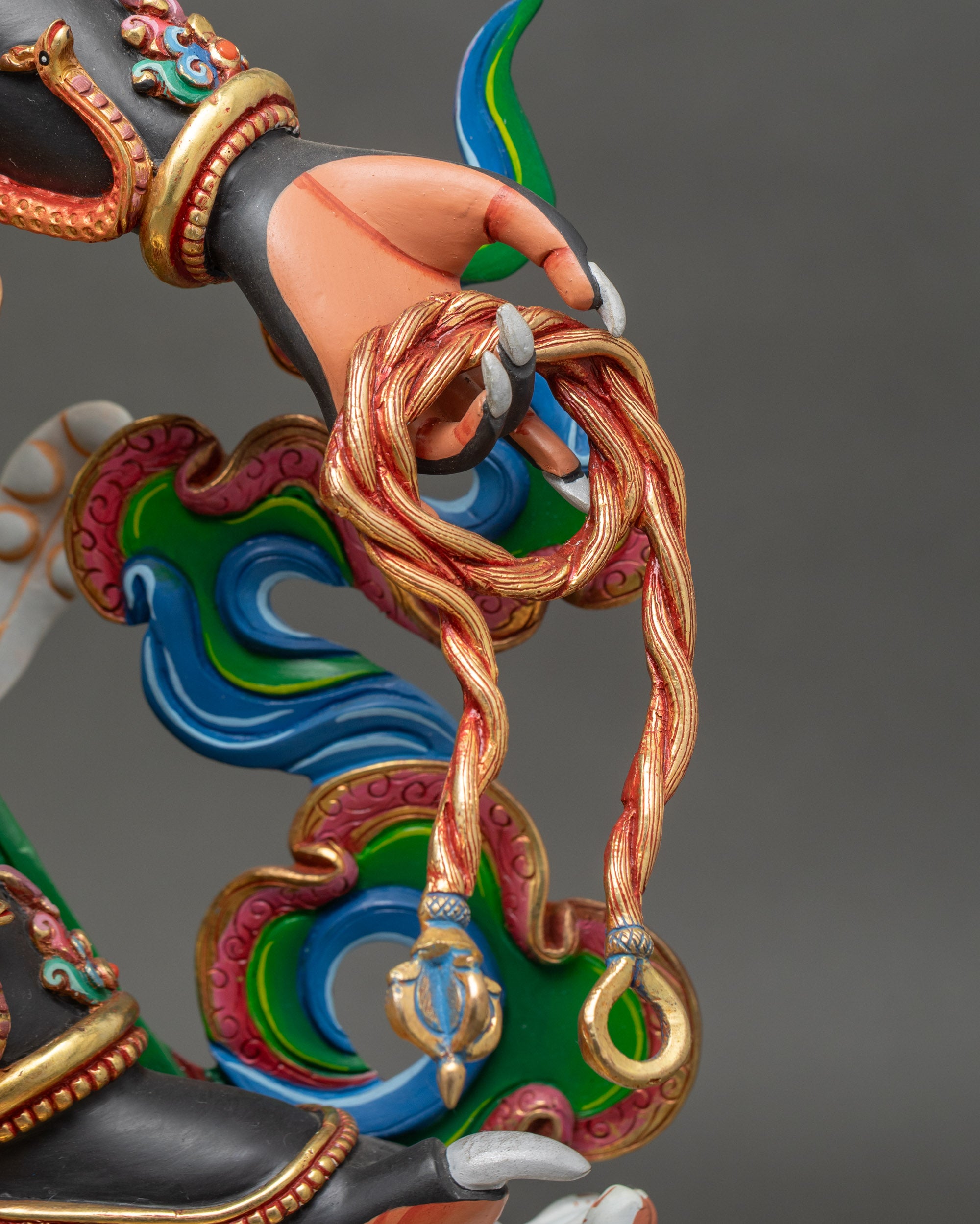 Six-Armed Mahakala Statue | Embody the Strength of the Dharma