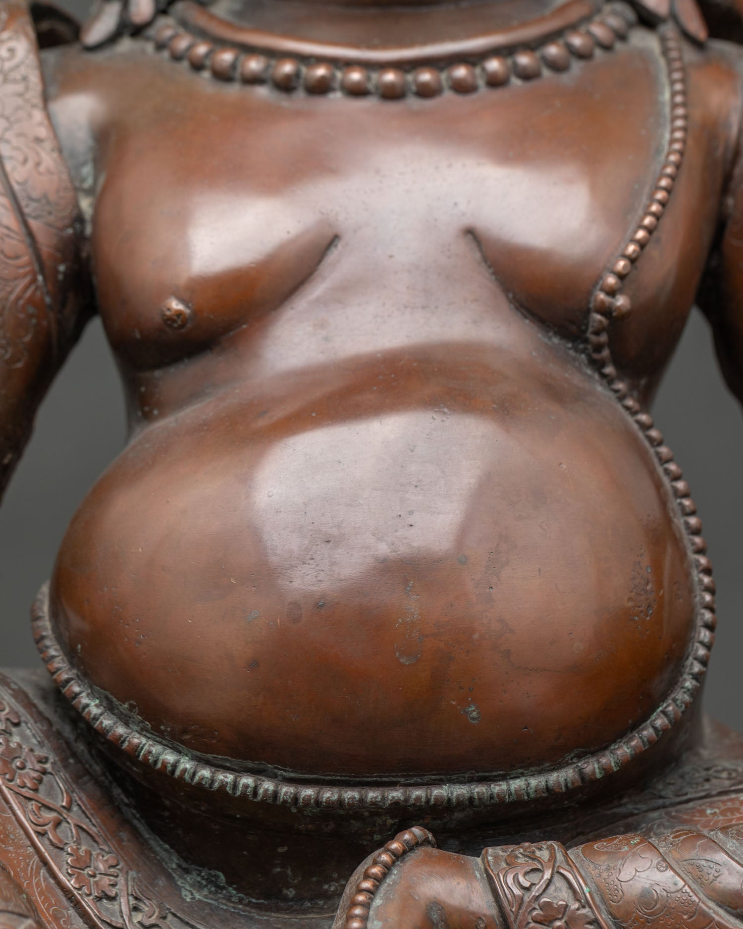 Oxidized Dzambhala Statue for Sale – Invoke Wealth & Prosperity
