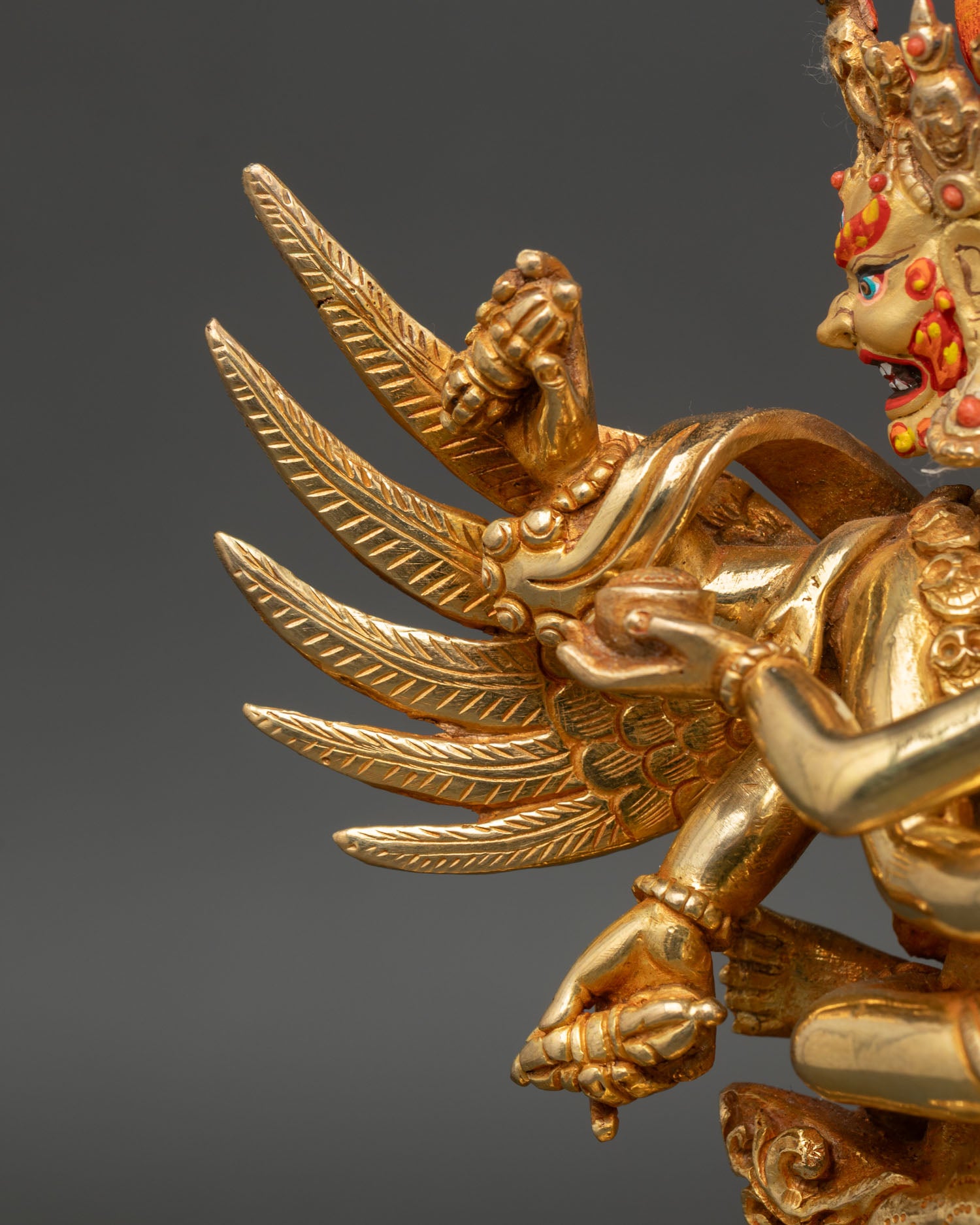 Vajrakilaya Statue | Sacred Union Deity for Vajrayana Practice