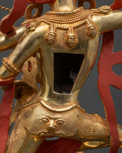 Kurukulla Statue | Sacred Dakini Buddhist Sculpture from Nepal