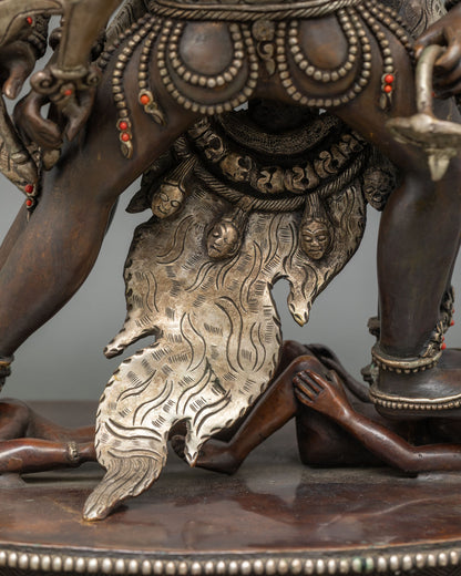 Kalachakra Statue – Handcrafted Buddhist Art from Nepal