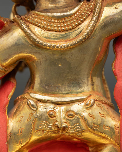 Guardian Deity Vajrapani Statue | Buddhist Sculpture for Altar