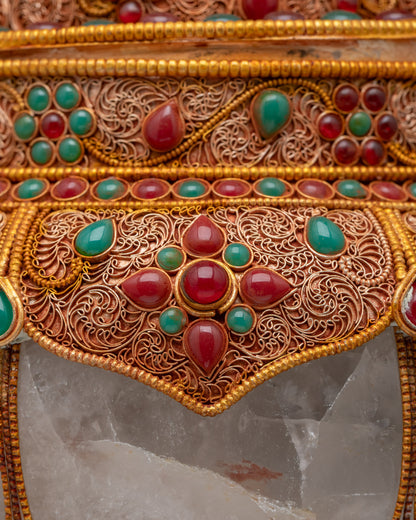 Buy Buddhist Ritual Stupa | Handcrafted Tibetan Shrine Ornament Nepal