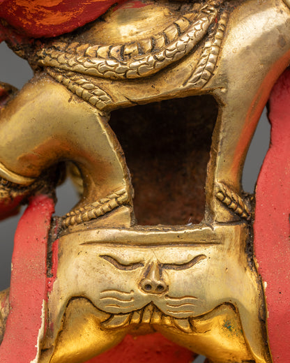 Holder of the Thunderbolt Vajrapani Statue | Buddhist Altar Sculpture