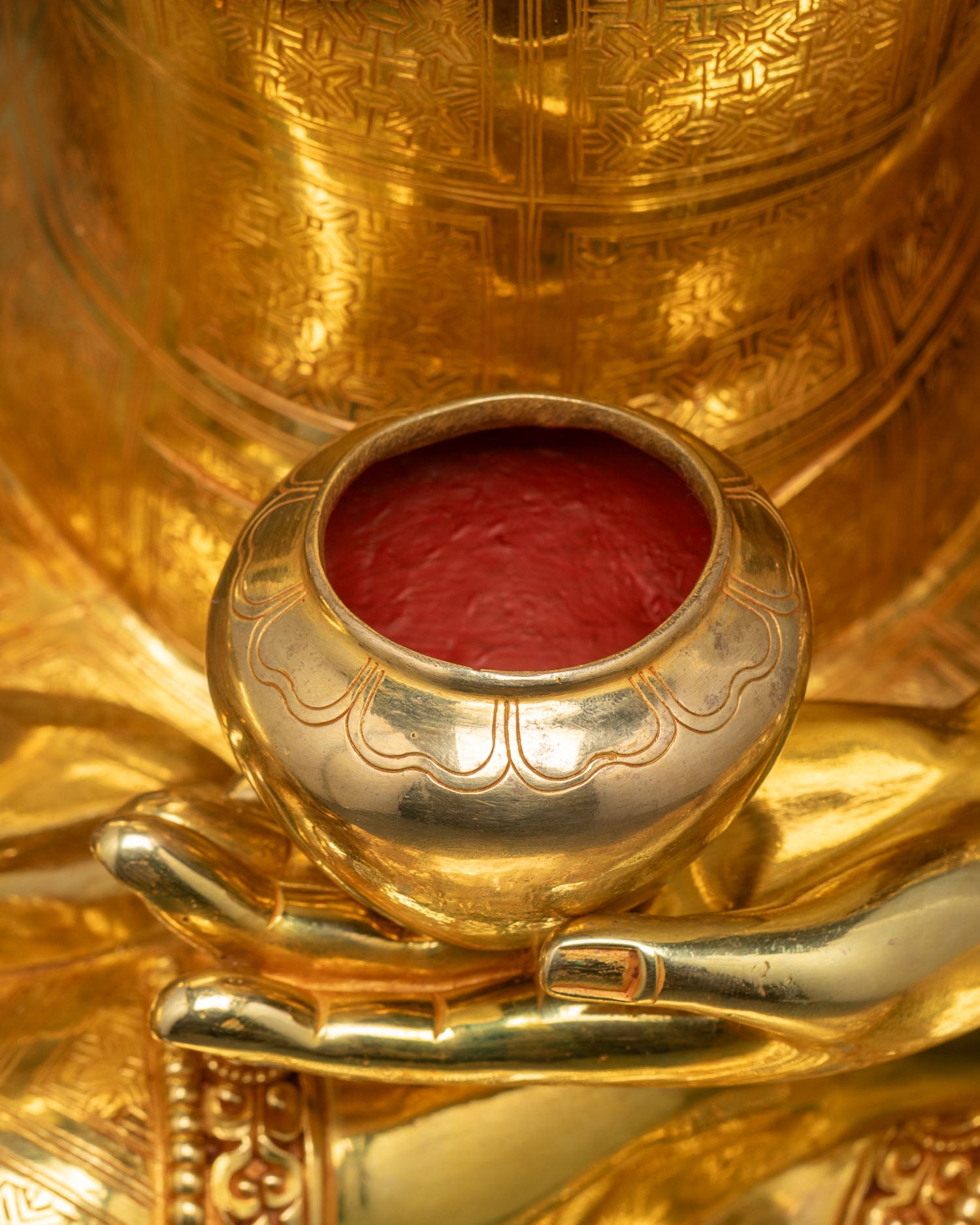 Life-Size Shakyamuni Buddha Statue | Handmade in Nepal
