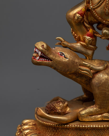 Sacred Yamantaka Sculpture | Yidam Deity for Meditation