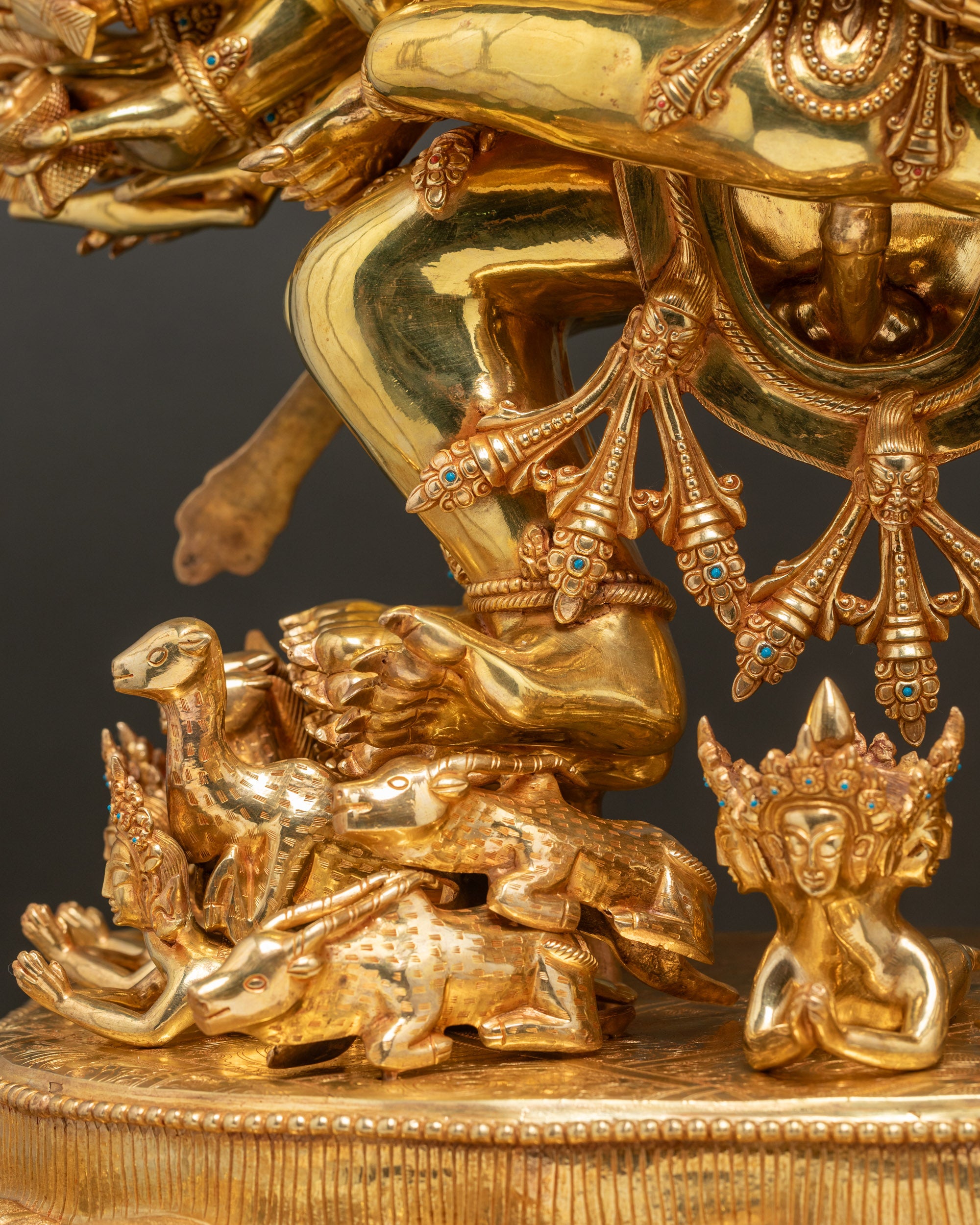 Dorje Jigje Yab-Yum Statue from Nepal | Tibetan Buddhist Artwork