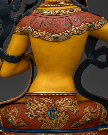 Manjushri Statue from Nepal | Beautifully Crafted Wisdom Icon
