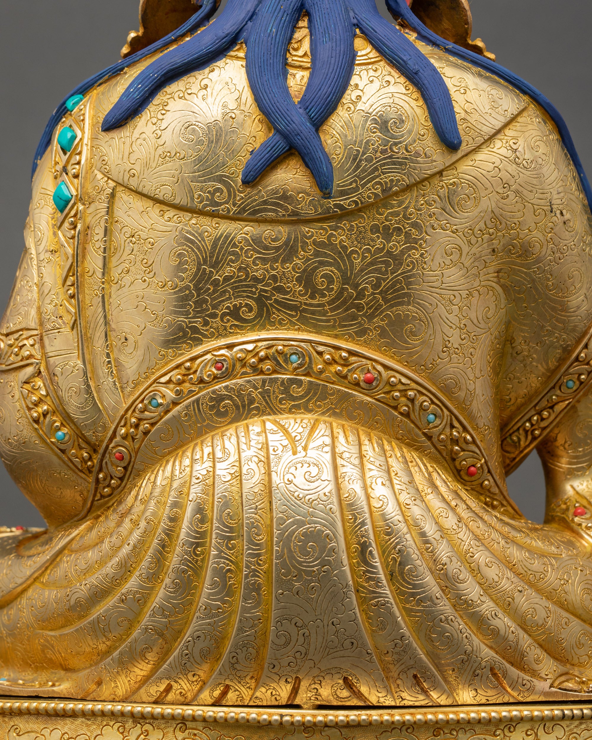 Authentic Guru Padmasambhava Statue from Nepal | Handcrafted Art