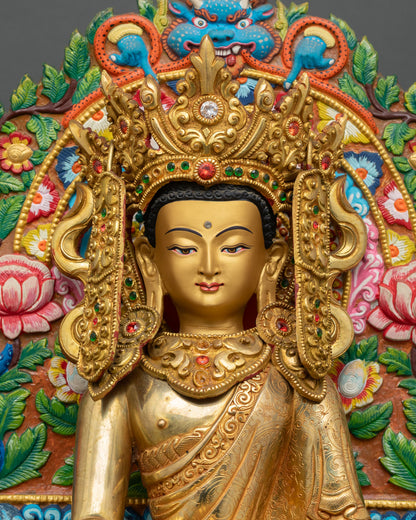 Jowo Rinpoche Statue – Sacred Representation of Historical Buddha