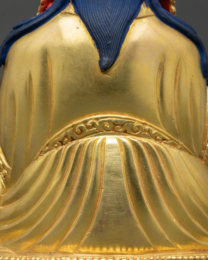 Guru Rinpoche Statue | Traditional Lost-Wax Cast Art