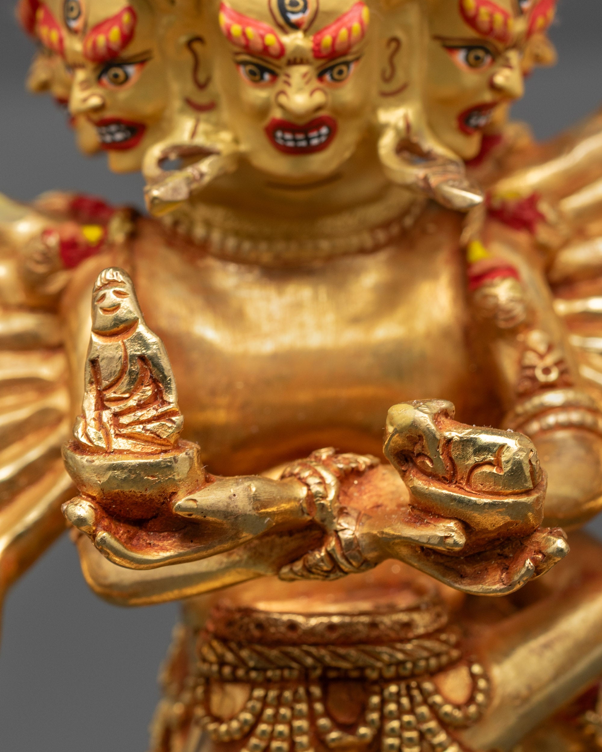 Hevajra Statue with Yab Yum Statue | Handcrafted Tantric Buddhist Idol