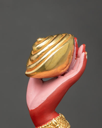 Red Vajrayogini Statue | Authentic Tibetan Buddhist Artwork