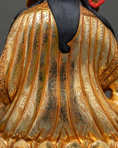 Guru Rinpoche Statue | Sacred Vajra Master Sculpture