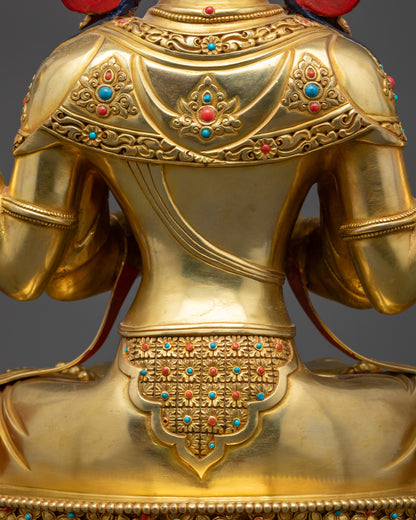 Bodhisattva of Mercy Avalokiteshvara Idol | Tibetan Buddhist Sculpture