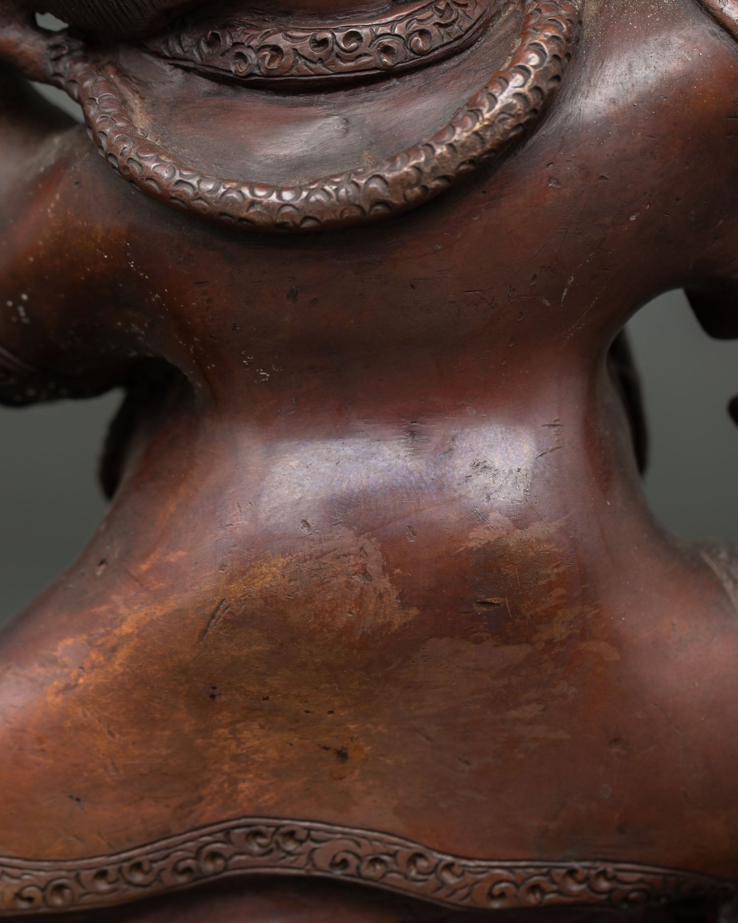 Mahakala Bernagchen Statue | Tibetan Guardian Deity Art