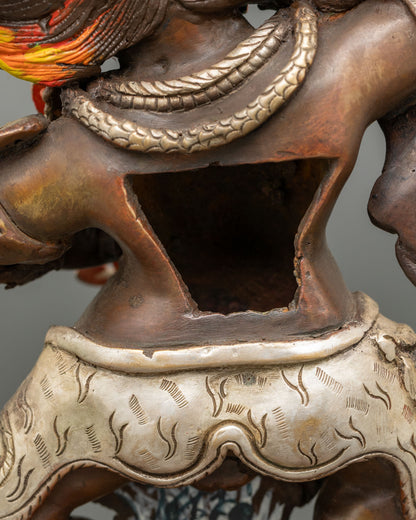 Vajrapani Statue | Handmade Buddhist Protector from Nepal