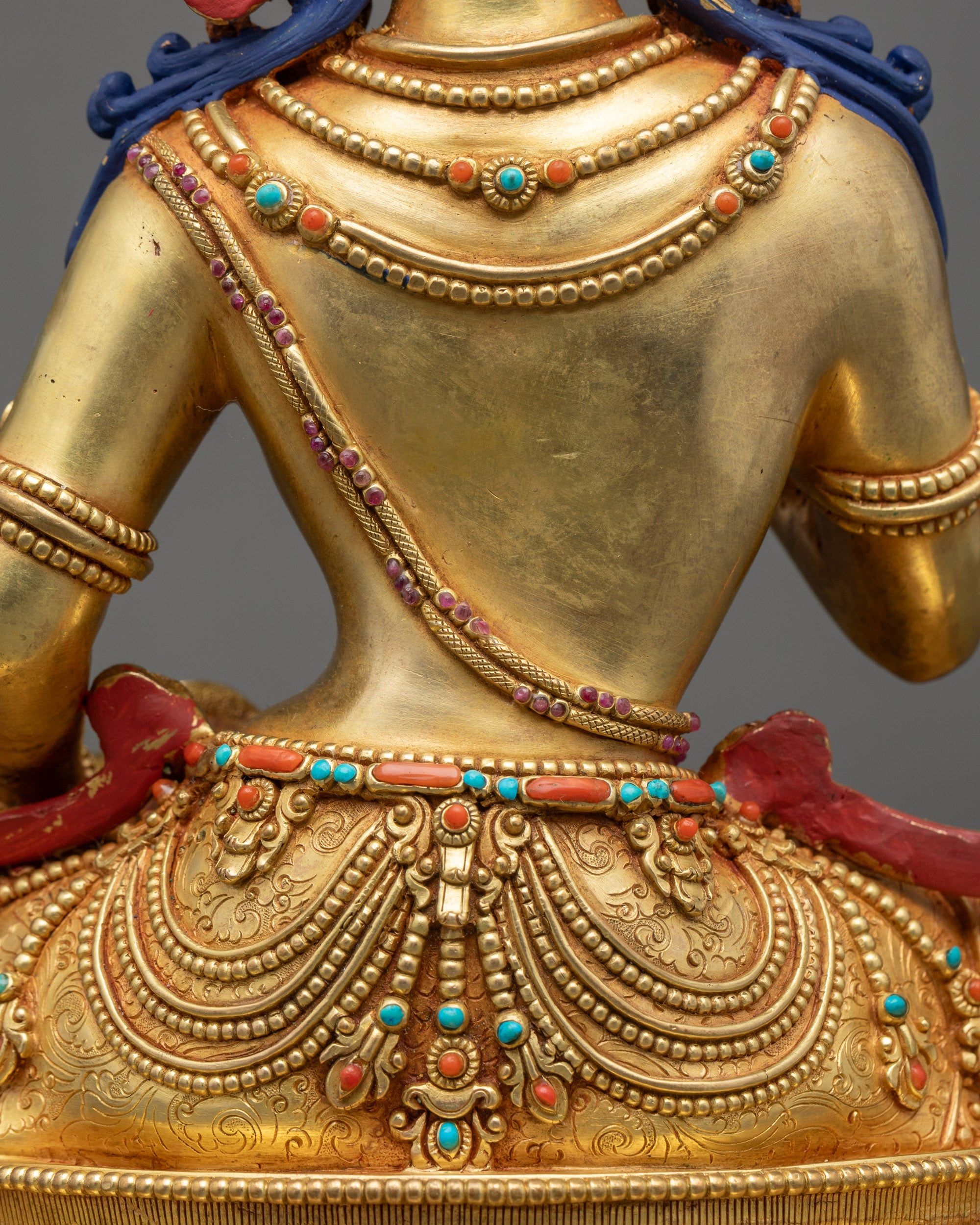 Enlightened Vajrasattva Statue | Handcrafted Nepalese Ritual Sculpture