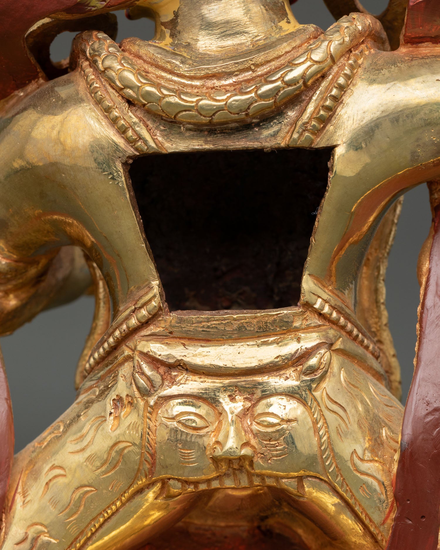 Thunderbolt Holder Vajrapani Statue | Handmade Nepalese Artwork